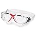 Aquasphere Vista Adult Unisex Swimming Goggles, Wide Distortion Free Vision, Anti fog & Anti Scratch Lens
