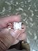 Solid 14k White Gold Bridal Set Princess Cut Solitaire Engagement Ring with Matching Channel Set Wedding Band Highest Quality CZ Cubic Zirconia 2.0ct.