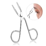NUOLUX Eyebrow Tweezer, Eyebrow Nose Hair Clip Tweezer Remover Tweezer Clip(Silver)