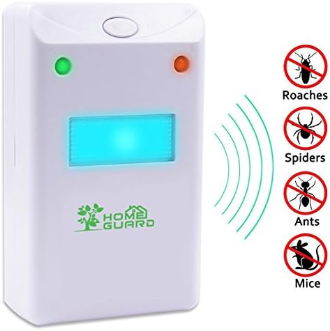 Pest Control Ultrasonic Pest Repeller Repels Rodents Rodents, Rats, Mice, Squirrels, Insects, Bugs, Spiders, Cockroaches, Flies, Ants