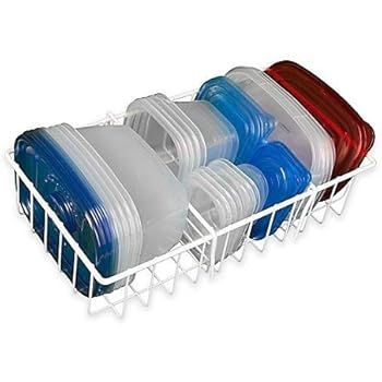 Hoovy White Adjustable Food Storage Organizer [14