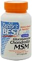 Doctor's Best New Mega Size Package Glucosamine/Chondroitin/MSM Capsules, 600 Count