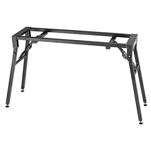 K & M 18953 Table-Style Stage Stand for Piano Keyboard, 176 lbs Capacity, Black