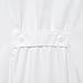Adar Universal Lapel Collar Buttoned Top - 2629 - White - XL