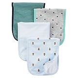 Just One You by Carter's - Baby 4 Pack Burp Cloth Set