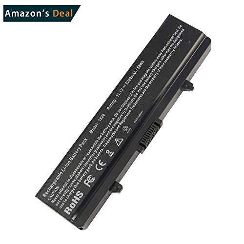 Fancy Buying Replacement Laptop Battery for Dell Inspiron 1526 1525 1545 1546 1750 1440 Pp29l Pp41l Fits Gw240 Rn873 M911g M911 X284g K450n [Li-ion 6-Cell 5200mAh/58WH]