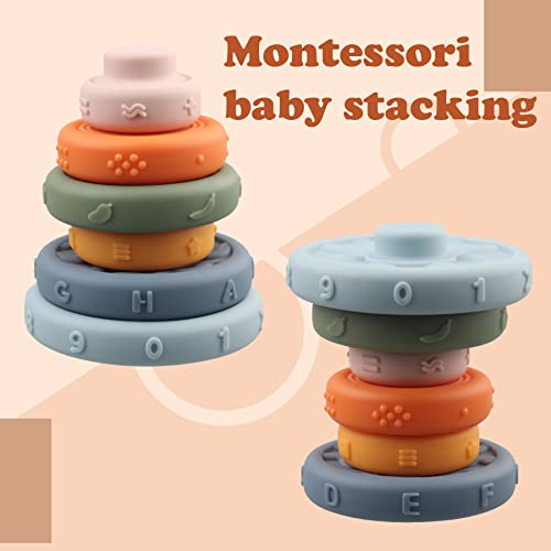 Baby Sensory Stacking Rings Montessori Educational Developmental
