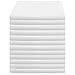 Weaved Collection Standard Size White Pillowcases 12 Pack T-180 (20