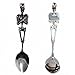 LOYEH Skeleton Skull Spoon Stainless Steel Spoon Flatware Tableware Design Modern Look Great Gifts For Halloween Easter and Christmas (Spoon)