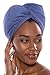 Texere Women's Bamboo Viscose Hair Towel (Tya, Kashmir Blue, U)