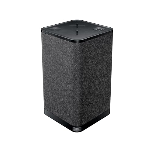 Ultimate Ears HYPERBOOM, mobiler kabelloser Bluetooth-Lautsprecher, lauter Lautsprecher, tiefer Bass, wasserdicht gemäß IPX4, Reichweite 45 m - Schwarz