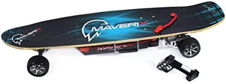 Maverix USA Cruiser 600W Skateboard, Blue, 42-Inch