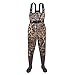 FISHINGSIR Fishing Chest Waders for Men with Boots Mens Womens Hunting Bootfoot Waterproof Nylon and PVC with Wading Belt