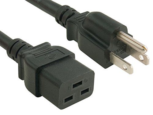 Cable Leader 3 ft 14 AWG 15A 125V Power Cord NEMA