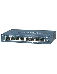 Netgear ProSafe fs108pna 8 puertos 10 100 Fast Ethernet Switch con 4 puertos de alimentación a través de Ethernet (POE)