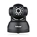 Sricam SP012 720P Pan/Tilt Indoor Wireless IP Camera WiFi Network Support P2P APP Night Vision Two Way Audio Home Security Monitor Cameras (Black)