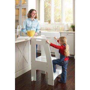 kitchen step helper guidecraft stool tower safety colour unavailable ojcommerce zoom