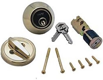 RV Trailer AP PRODUCTS Single Deadbolt With Keys Entry Door Lock 98
