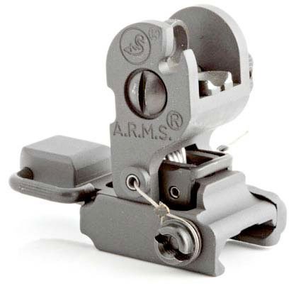 A.R.M.S. #40 Stand Alone Flip Up Rear Sight