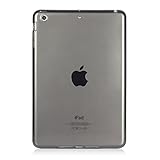 Camiter Cristal Case Scratch-resistant Smart Cover Compatible Soft Back Cover for Ipad Mini 2 (2013 with Retina Display) and Ipad Mini 1 (Ultra Thin- Black)