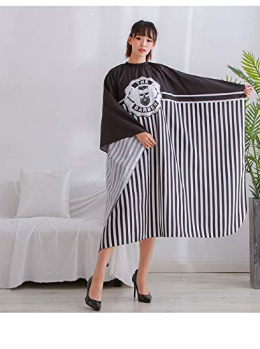 Mxcudu Hair Cutting Cape Hair Coloring Cloak Dye Beard Apron Waterproof Hairdressing Smock Cloth Cover Barbers Cape