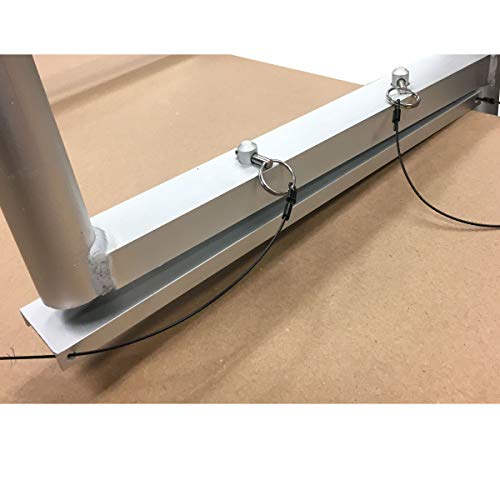4 Step Removable Aluminum Dock Ladder