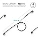 elago AirPods Strap [Black] - [Compatible with Apple AirPods 1 & 2][Compact][Lightweight][Ideal Length] – for Apple AirPods 1 & 2
