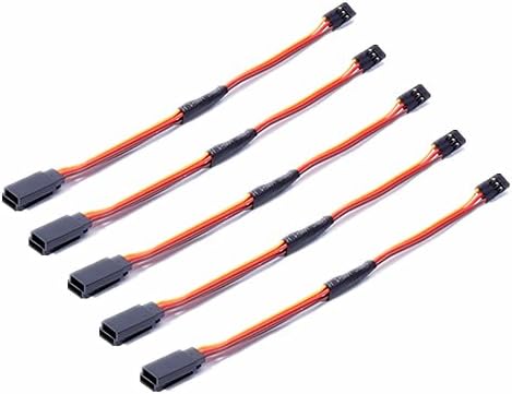 XSD MOEDL 5x New 150mm 6" Y Style Servo Extension Cord Lead Wire Cable Futaba JR 26AWG
