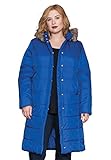 Roamans Women's Plus Size Quilted Knee Length Parka