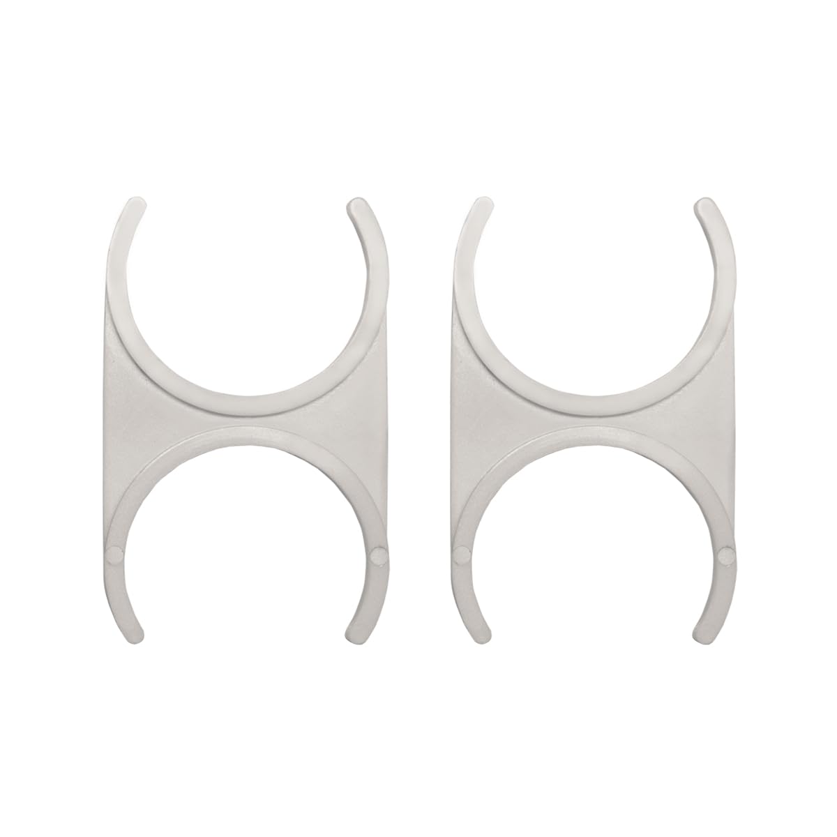 Small / Small Clip (2" x 2") to connect 2 inline filters (Reverse Osmosis or Water Purification Systems)