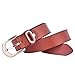 Talleffort Women's Jeans Genuine Cowhide Leather Belts