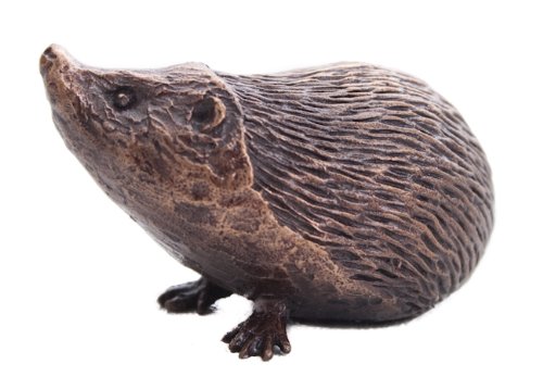 Butler & Peach - Solid Bronze Miniature Hedgehog