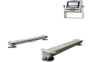 LIBERTY SCALES, INC. Liberty LS-919-HD-36-5k Heavy Duty Weigh Beam, Bar System, Ultimate Solution for Weighing Needs W/LCD Display | 36" (Length) 5000 lb x 1 lb