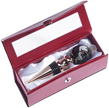 Gemstone Globe Color: Black Opal, Finish: Light Gold