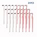 24Pcs Bulk Creative Flamingo Pen Cute Fancy Cool Ink Gel Refill Ballpoint Pens Novelty Animal Rollerball Fine Point Roller Ball Drawing Wring Escolar Decoration Stationery Gift 0.5mm