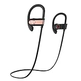 Bluetooth Headphones,Wireless In Ear Earbuds V4.1 Sports Headset with Mic-Black