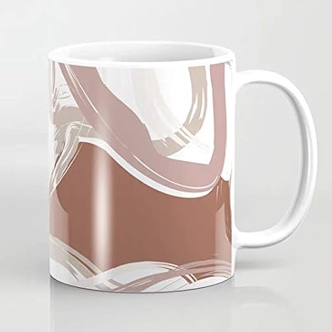 Amazon Co Jp 白い桜雑貨屋 テラコッタキャニオンiマグカップ 可愛いシンプルな風ですティーカップ飲料カップホーム接客カフェプレゼント 325ml ホーム キッチン