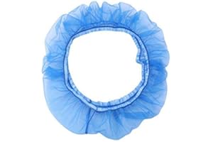 TIANRUOXIAOKE Universal Bird Cage Seed Catcher Seeds Guard Parrot Mesh Net Cover Stretchy Shell Skirt Traps Cage Basket Soft Airy Parrot Cage Skirt (S,Blue)