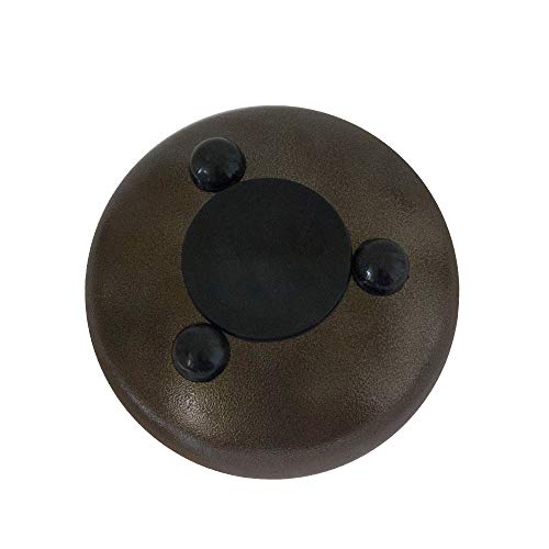 Luvay Steel Tongue Drum - 8 Notes 6 inches - Percussion Instrument - with Pouch, Book, Mallets, Finger Picks