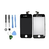 iphone 4S Black Original LCD Touch Screen Digitizer with Free 7 Piece Tools, Safely Packed