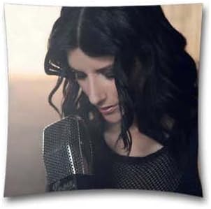 Penny G NHL Toronto Maple Leafs Square Pillow Case, Laura Pausini Pop Singer Music Throw Pillowcase for Bed, Couch and Car 18x18 Inch (45x45 Cm)-Black Friday