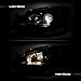 AKKON - [C-Style] [Black Smoked] For 08-14 Subaru Impreza WRX LED DRL Tube Switchback Projector Headlights