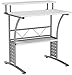 Flash Furniture Clifton White Computer Desk 28 Inch