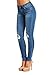 Blue Age Women Multistyle Destroyed/Ripped Skinny Jeans Straight Leg Wide Leg Mom Jeans
