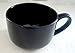 Large Jumbo Ceramic 22oz Mugs for Cappuccino, Coffee, Latte, Cereal, Ice Cream, Etc., Set of 4, Black