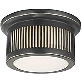 Hudson Valley Lighting Bangor LED Flush Mount - 6 Inches Wide by 3.25 Inches High-Old Bronze Finish