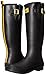 Joules Women's Fieldwelly Rain Boot, Black, 8 M US