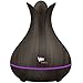 Adhope MG-DI-001 Essential Oil Diffuser, Brown-01