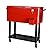 Eight24hours Patio Deck Cooler Rolling Outdoor 80 Quart Solid Steel Construction Home Party