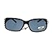 CG Eyewear Womens Rhinestones Sunglasses Rectangular Designer Fashion Black